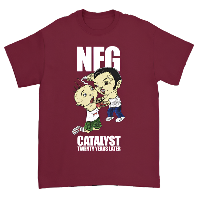 Punk Kid Catalyst 20th Tee (Maroon)