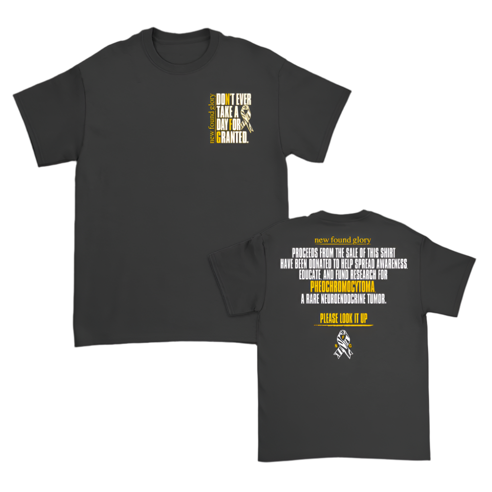 Pheochromocytoma Charity T-Shirt (Black)