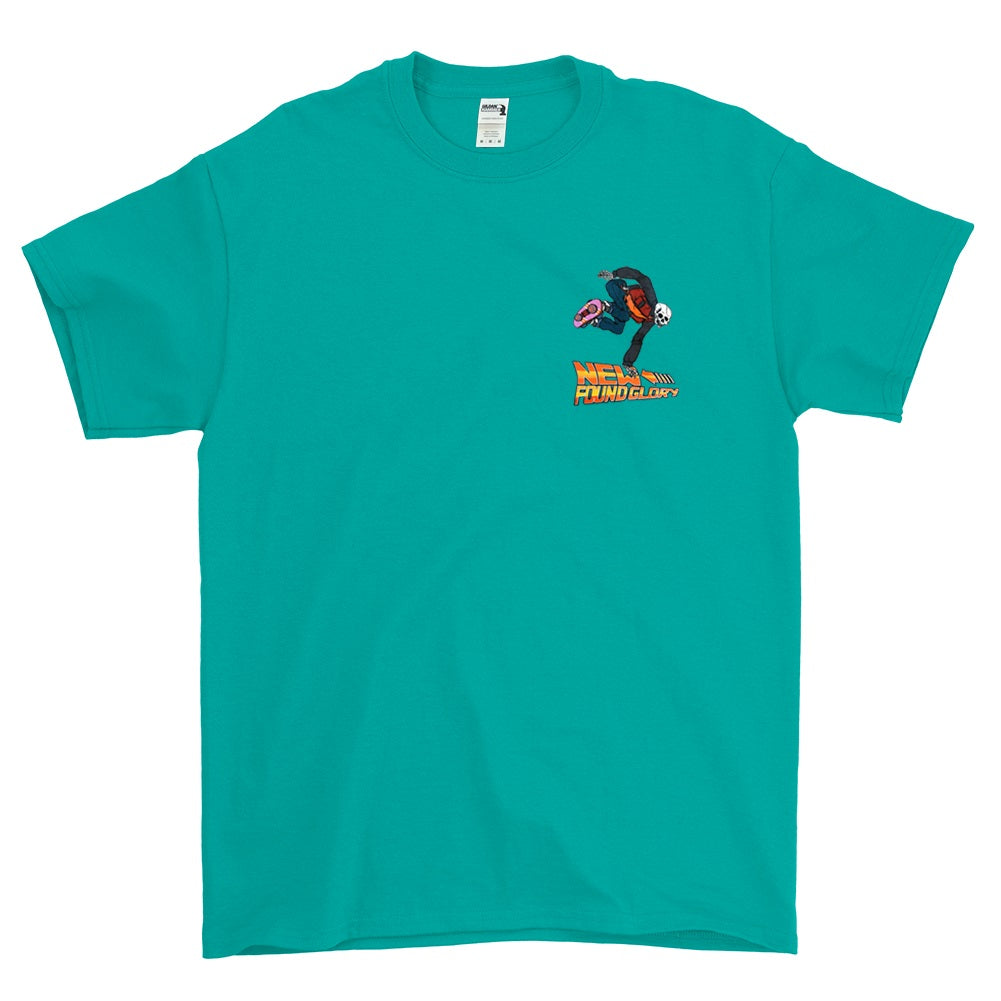 Bones To The Future T-Shirt (Aqua)