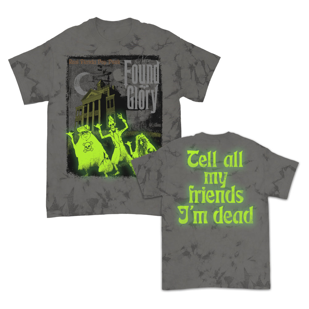 Haunted Mansion Glow In The Dark T-Shirt (Tombstone Dye)