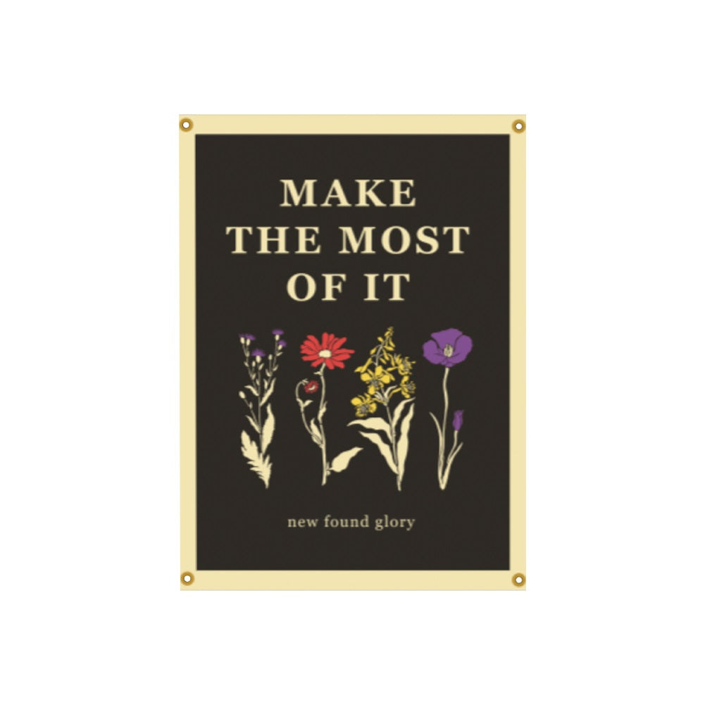 MTMOI Flower Camp Flag (Black)