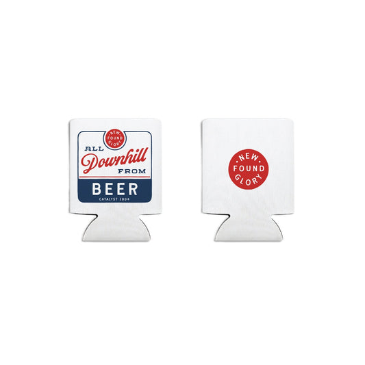 All Downhill Coozie (White)