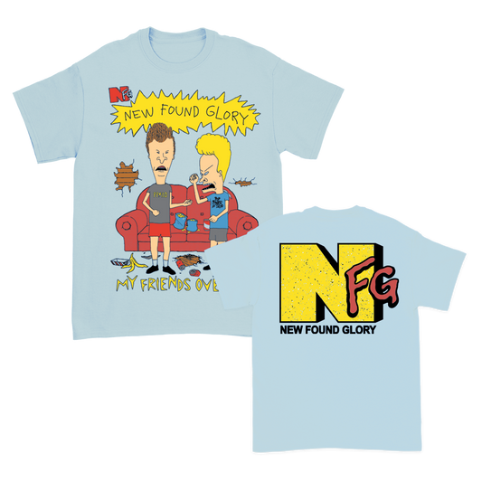 New Found Glory Knuckleheads T-Shirt (Light Blue)