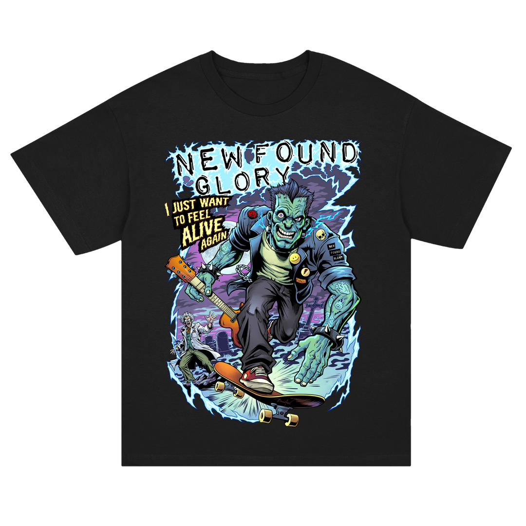 New Found Glory Feel Alive Shirt (Black)
