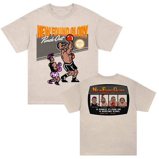 New Found Glory Punch Out T-Shirt (Natural)